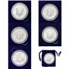 Image 2 : [6] 2006-2020 U.S. Mint Am. Silver Eagle UNC Coin