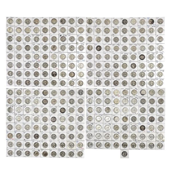 [280] 1944-1956D Washington Quarter Collection