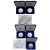Image 2 : [5] 2003-2008 Am. Eagle 1oz. Silver Proof Coin