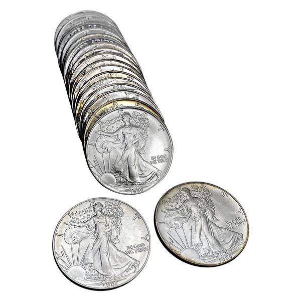 [20] 1986 Silver Eagle Roll