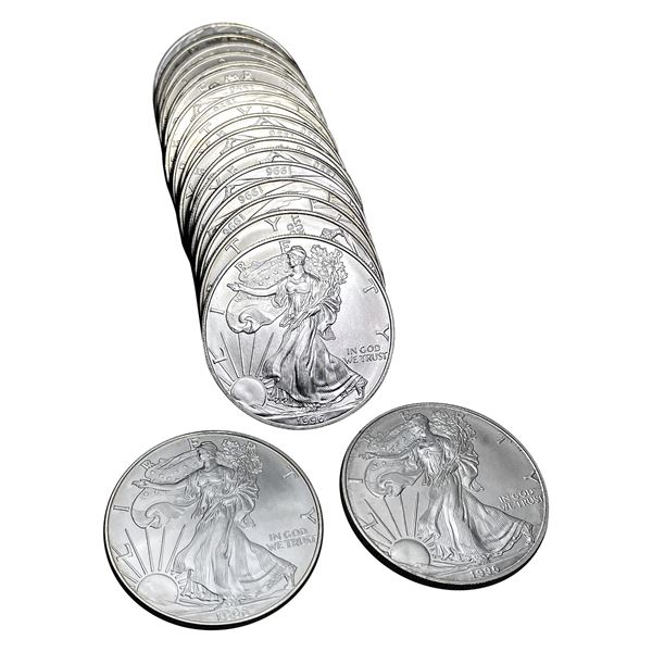 [20] 1996 Silver Eagle Roll