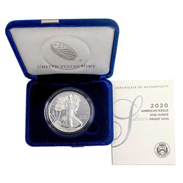 2020-S Am. Eagle 1oz. Silver Proof Coin