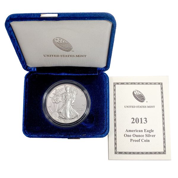 2013 Am. Eagle 1oz. Silver Proof Coin