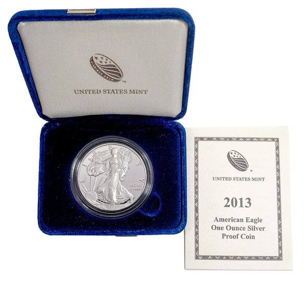 2013 Am. Eagle 1oz. Silver Proof Coin