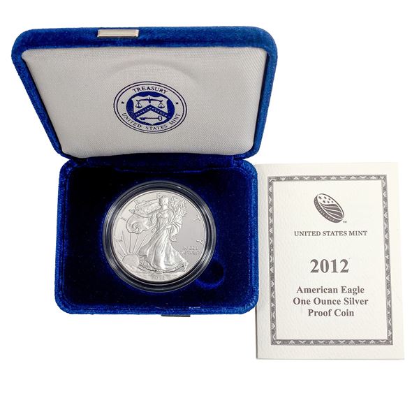 2012 Am. Eagle 1oz. Silver Proof Coin
