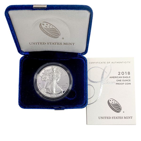 2018-S Am. Eagle 1oz. Silver Proof Coin