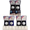 Image 1 : [6] 2011-2019 U.S. Mint 1oz. SILV. Commem. & Medal