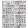 Image 3 : [298] 1965-1998 11 Display Sheets of Clad Wash. 25C