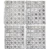 Image 4 : [298] 1965-1998 11 Display Sheets of Clad Wash. 25C