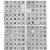Image 1 : [117] 1892-1916D 4 Display Sheets of Barber 25C