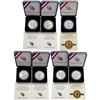 Image 1 : [7] 2016-2019 1oz. Silver U.S. Mint Commem. $1