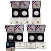 Image 1 : [7] 2013-2019 1oz. SILV US Mint PF &UNC Commem. $1