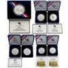 Image 1 : [7] 2010-2018 1oz. SILV U.S. Mint Commem. $1