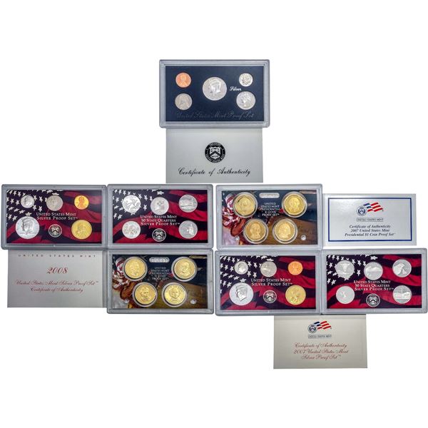 [3] 1998-2008 [33 Coin] U.S. Mint Silver Proof Set
