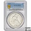 1872 Seated Liberty Dollar PCGS PR53