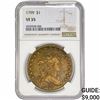 Image 1 : 1799 Draped Bust Dollar NGC VF35