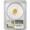 Image 2 : 1859 Octagonal California Gold Half Dollar PCGS MS64 BG-901 LEE