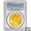 1888 $20 Gold Double Eagle PCGS MS61
