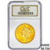 Image 1 : 1875-S $20 Gold Double Eagle NGC MS61