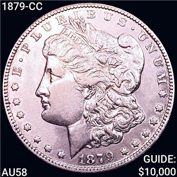 1879-CC Morgan Silver Dollar CHOICE AU