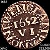 Image 1 : 1652 Pine Tree Shilling NEARLY UNCIRCULATED