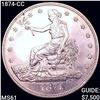 Image 1 : 1874-CC Silver Trade Dollar UNCIRCULATED