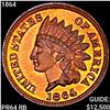 Image 1 : 1864 Indian Head Cent GEM PROOF RB