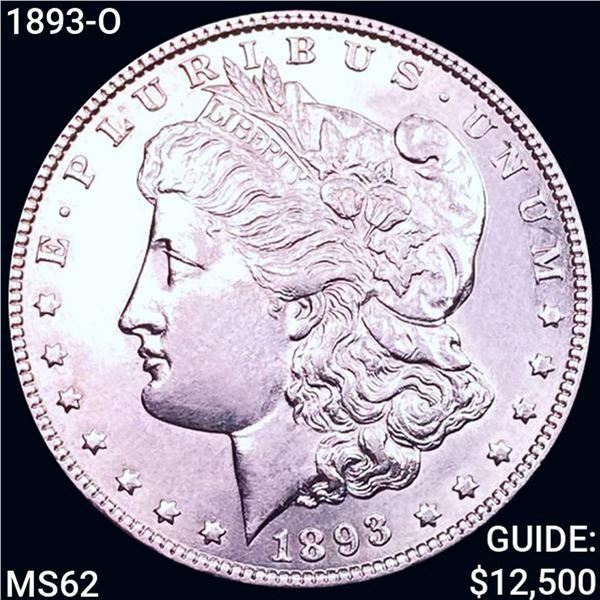 1893-O Morgan Silver Dollar UNCIRCULATED