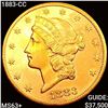 Image 1 : 1883-CC $20 Gold Double Eagle CHOICE BU+