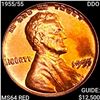 1955/55 DDO Wheat Cent CHOICE BU RD