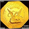 1851 $50 Gold Assay Humbert 880 Thous UNCIRCULATED