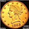 Image 1 : 1853/2 $10 Gold Eagle CHOICE BU+