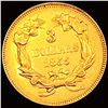 Image 2 : 1855 $3 Gold Piece CHOICE AU