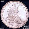 Image 1 : 1880 Seated Liberty Half Dollar SUPERB GEM PROOF