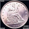 1839 Seated Liberty Half Dollar GEM BU