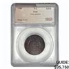 1793 Flowing Hair Large Cent SEGS F15 S-3 Chain Am.