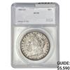 1893-CC Morgan Silver Dollar SEGS AU53