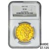 Image 1 : 1850 $20 Gold Double Eagle NGC VF20
