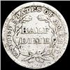 Image 2 : 1854 Arws Seated Liberty Half Dime NICELY CIRCULATED