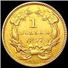 Image 2 : 1857 Rare Gold Dollar CLOSELY UNCIRCULATED