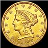 Image 1 : 1906 $2.50 Gold Quarter Eagle UNCIRCULATED