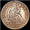 1839 Seated Liberty Half Dime NEARLY UNCIRCULATED