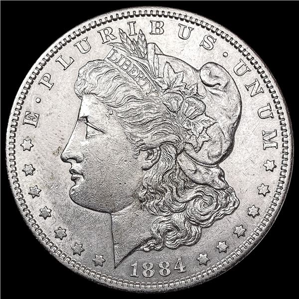 1884-S Morgan Silver Dollar CLOSELY UNCIRCULATED