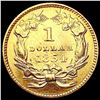 Image 2 : 1854 Rare Gold Dollar HIGH GRADE