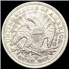 Image 2 : 1853 Arws & Rays Seated Liberty Quarter CLOSELY UNCIRCULATED