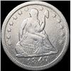 1847-O Seated Liberty Quarter LIGHTLY CIRCULATED