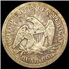 Image 2 : 1853 Arrows Rays Seated Liberty Quarter NICELY CIRCULATED