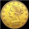1880 $10 Gold Eagle CLOSELY UNCIRCULATED