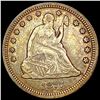 Image 1 : 1877-CC Seated Liberty Quarter CLOSELY UNCIRCULATED
