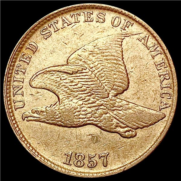 1857 Flying Eagle Cent CLOSELY UNCIRCULATED